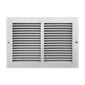 True Aire GRILLE SIDEWALL 12X8""WHT C170 12X08